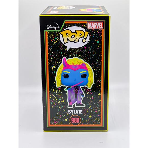Marvel Loki Vinyl Figure #988 : Sylvie ( Black Light ) Target Exclusive - Picture 2 of 3